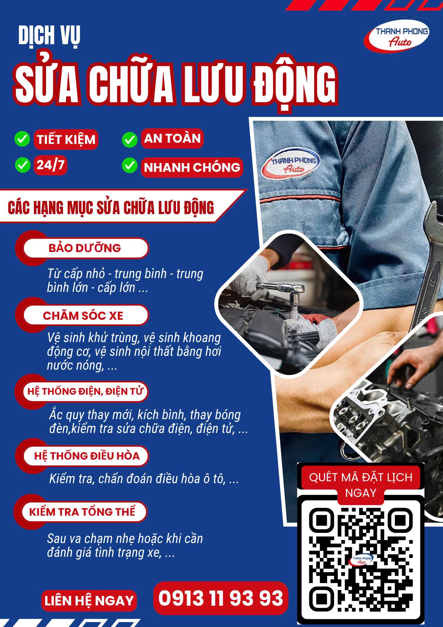 Sửa Chữa Ô Tô Lưu ĐộngTiết Kiệm Chi Phí Tại Phường Xóm Chiếu, HCM 12