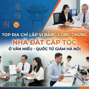 Top địa chỉ lập vi bằng công chứng nhà đất cấp tốc ở Văn Miếu
