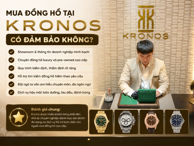 Mua Đồng Hồ Tại Kronos Luxury Timepieces Có Tốt Uy Tín? 14