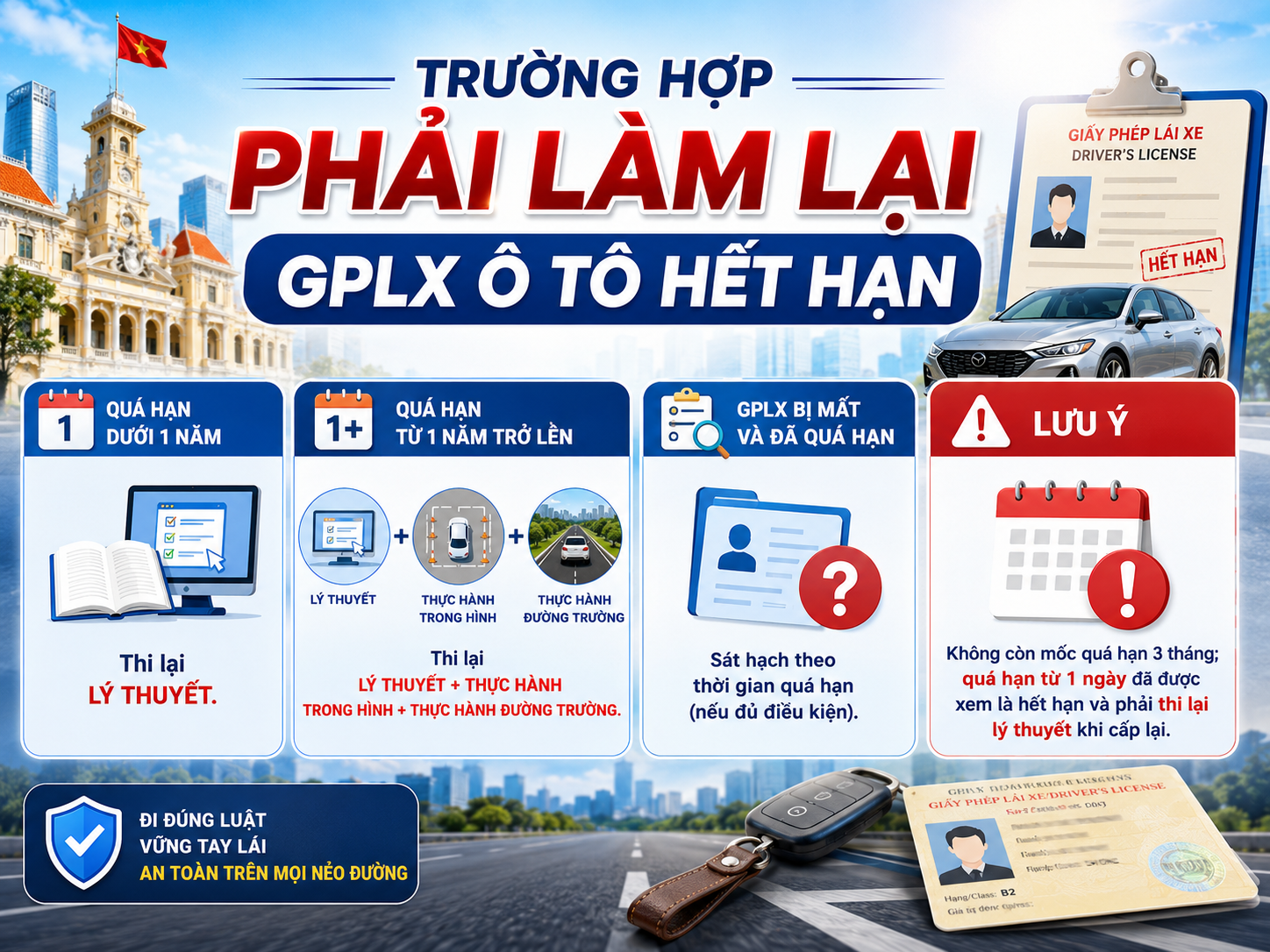 Làm Lại Giấy Phép Lái Xe Ô Tô Hết Hạn Ở Đâu Uy Tín Tại Quận 1? 6